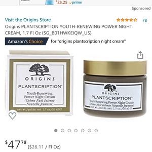 Origins Plantscription Youth Renewal